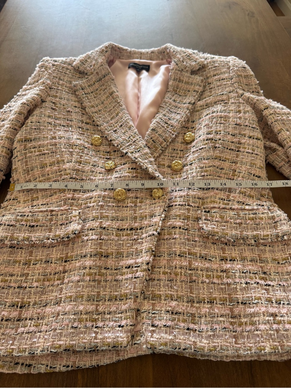 Generation Love Pink Tweed Blazer - Picture 6 of 14